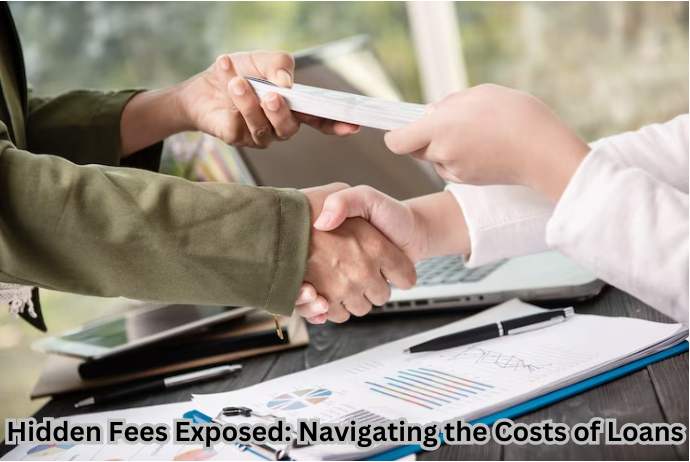 Illustration showing hidden fees in loan agreements - Understanding the costs of loans