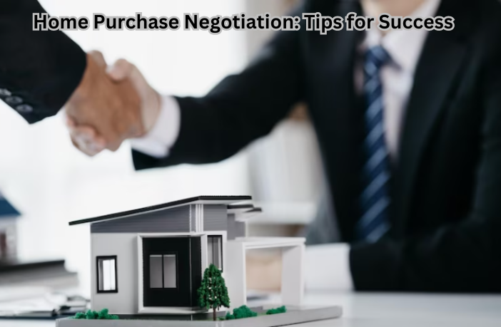 "Illustration of a handshake symbolizing successful Home Purchase Negotiation – key to real estate success."
