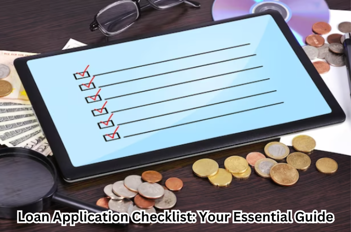 "Image illustrating a well-organized Loan Application Checklist – a key to financial success."