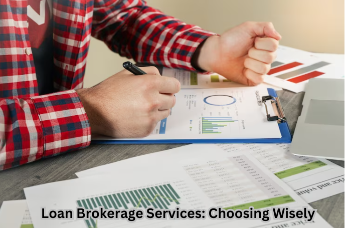 Illustration depicting various loan options for Loan Brokerage Services Evaluation